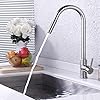 Pull Down Chrome Cylinder Kitchen Faucet Sprayer Head Replacement, AL805C - Image 4