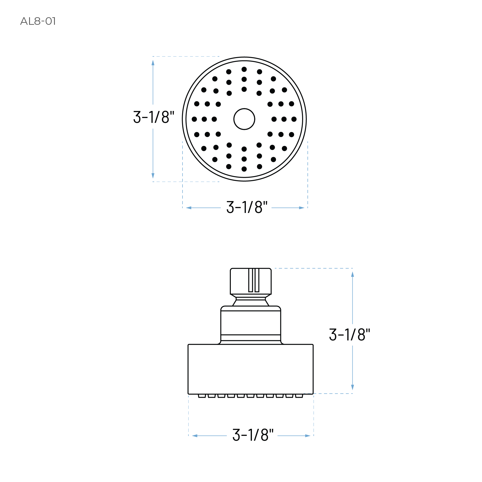 Brushed Nickel Single Handle Tub and Shower Trim Kit with Integrated Diverter and Hand Shower, ST-7008-SH-BN - Image 3
