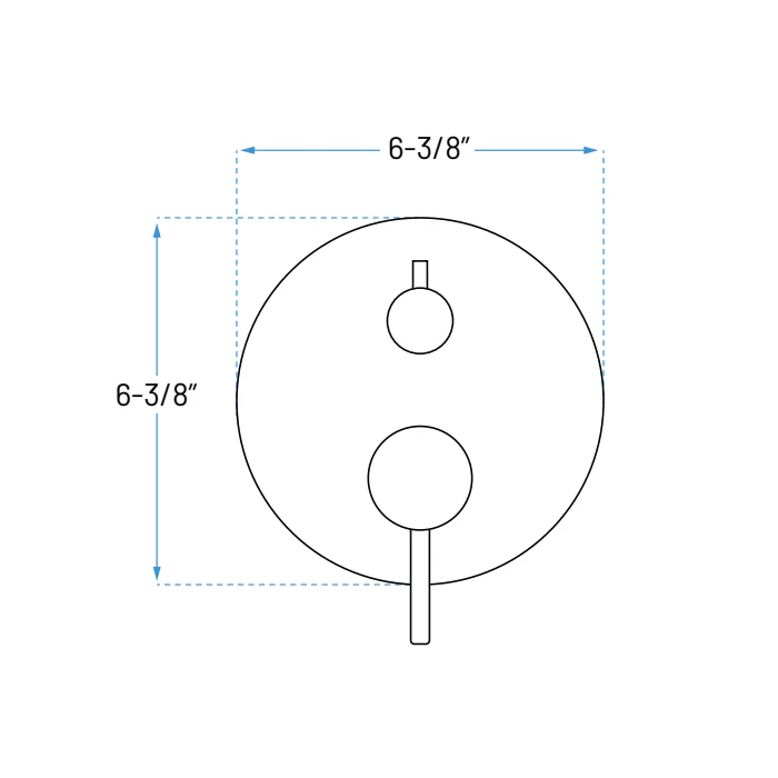 Brushed Nickel Single Handle Tub and Shower Trim Kit with Integrated Diverter and Hand Shower, ST-7008-SH-BN - Image 4