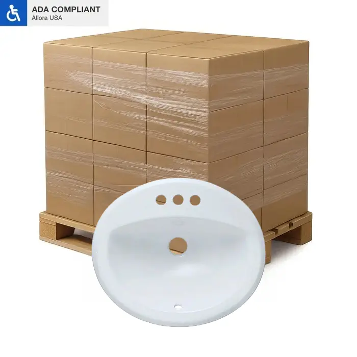 Wholesale Top Mount Bathroom Sinks for Multifamily & Commercial Projects