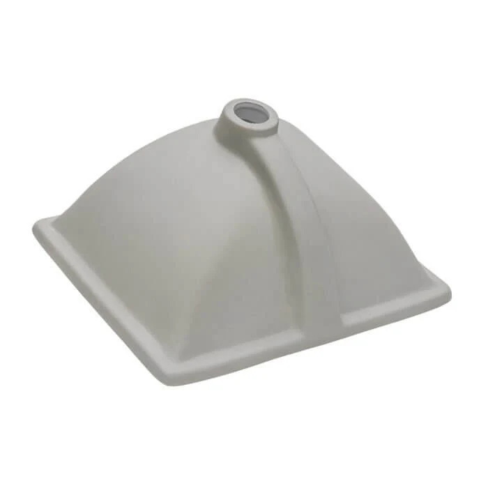 20-1/2" Rectangular Porcelain Undermount Bathroom Sink with Overflow Drain in White, VCS-1318-R - Image 3