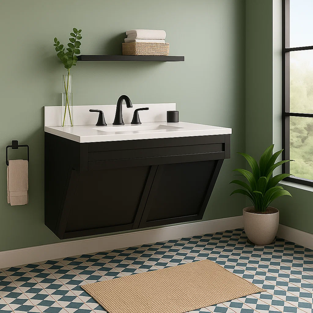 20" Shallow White Porcelain Undermount ADA Rectangular Bathroom Sink, ADA-VCS-1218-R - Image 3