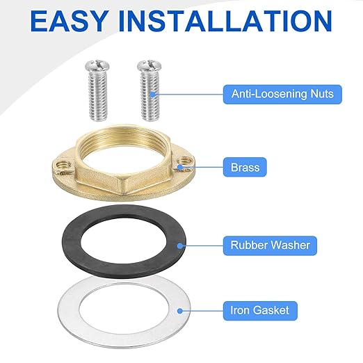 35mm Medium Lock Nut for Kitchen Faucets, AL4-10 - Image 2