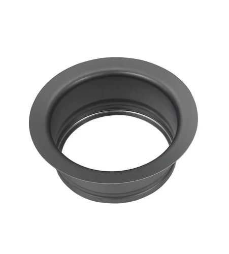 3-1/2" Matte Black Stainless Steel Garbage Disposal Flange, GF-330-BL - Image 3