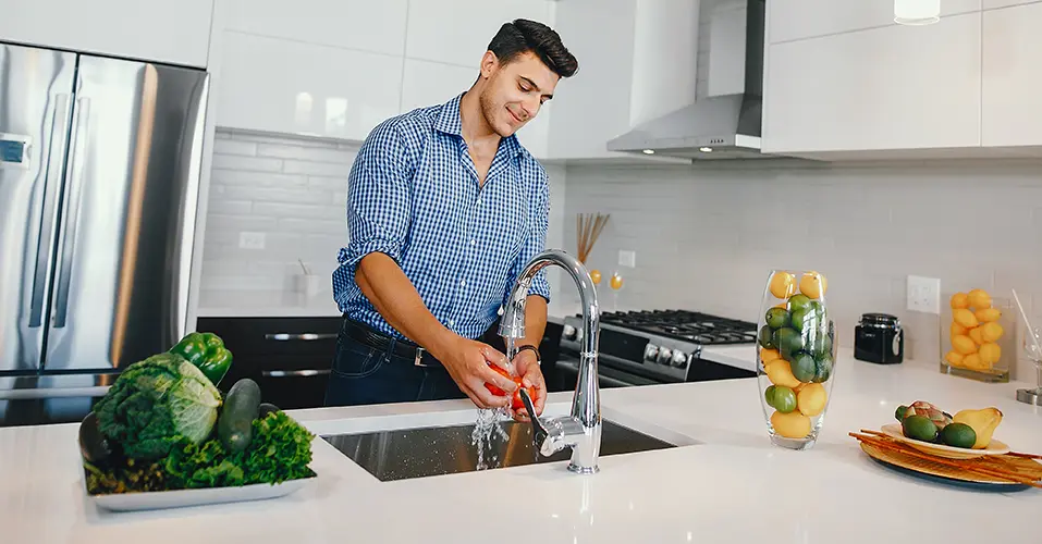 27" Standard Zero Radius Undermount Stainless Steel Single Bowl Kitchen Sink, KH-2718-9-S-R0 - Image 4