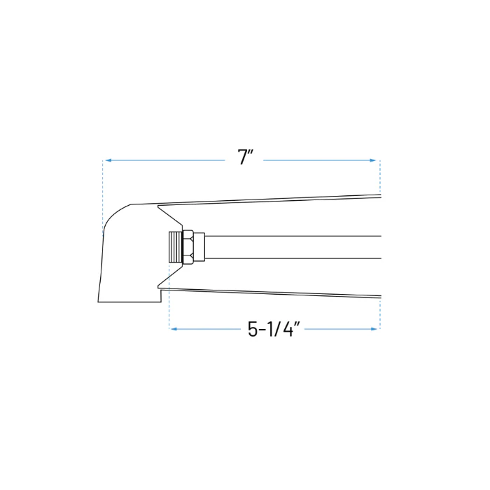 Brushed Nickel Single Handle Tub and Shower Trim Kit with Integrated Diverter and Hand Shower, ST-7008-SH-BN - Image 5