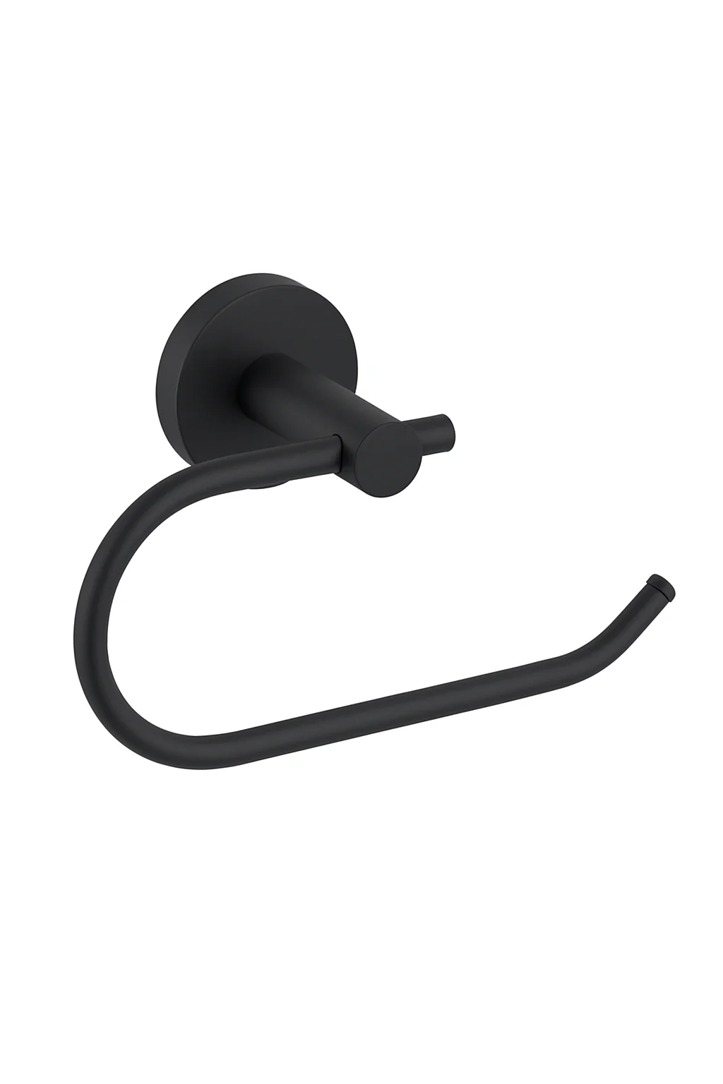 Serenica Matte Black Four-Piece Bathroom Accessory Set, BAC-75-BL - Image 6