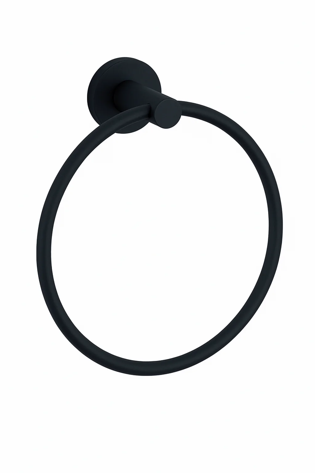 Serenica Matte Black Four-Piece Bathroom Accessory Set, BAC-75-BL - Image 7