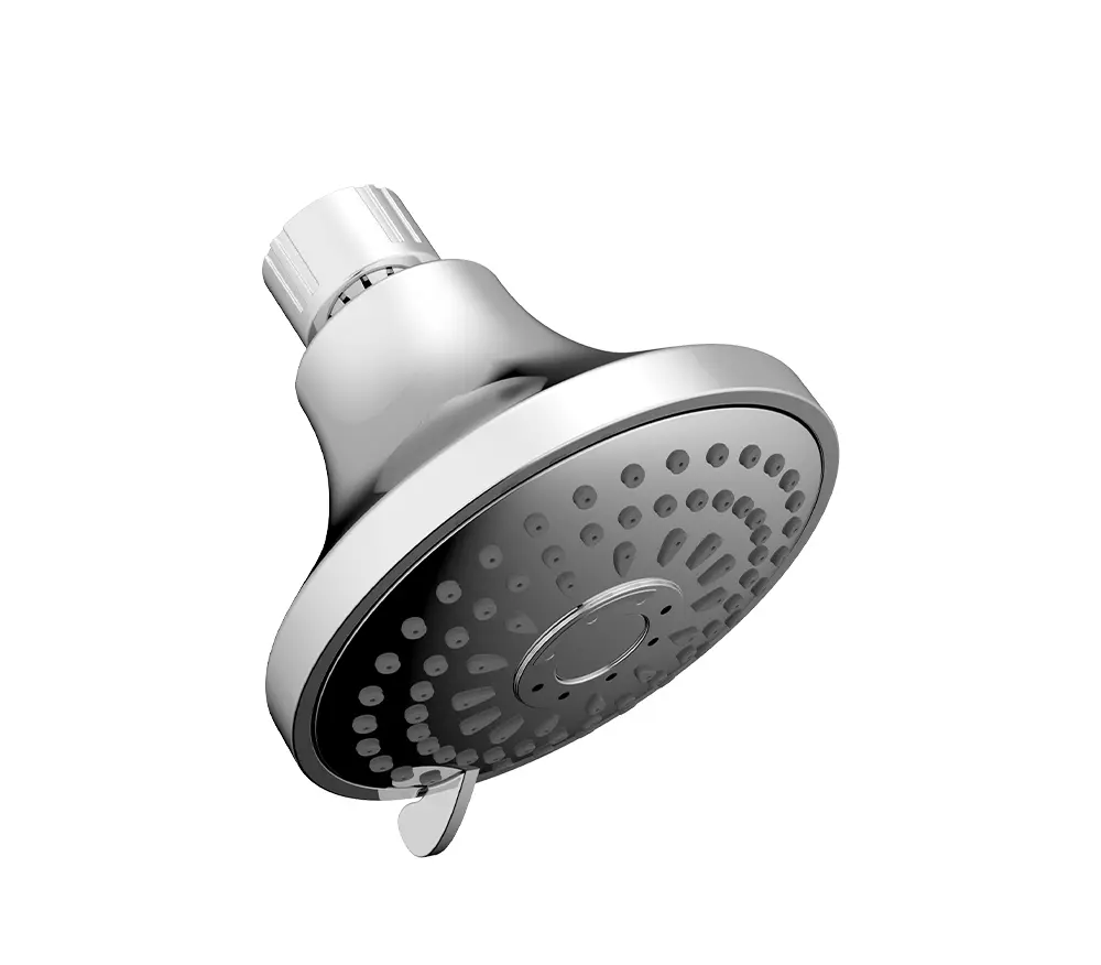 Velora Chrome Single Handle Tub and Shower Faucet Trim Kit with Shower Head, ST-7001-SH-C - Image 4