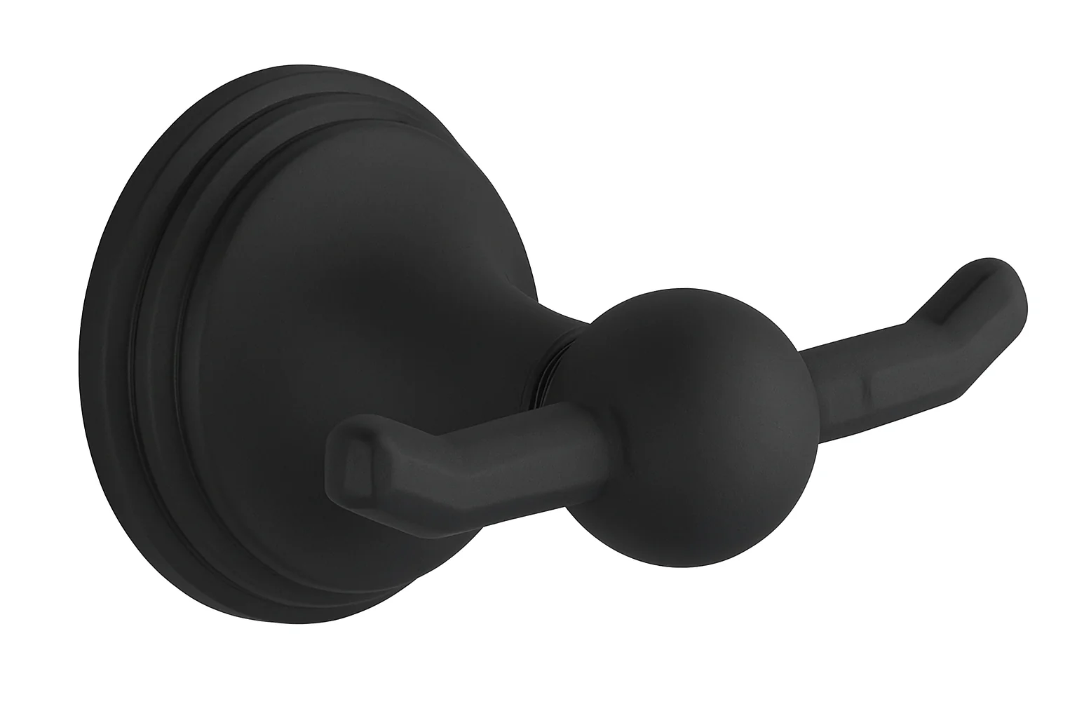 Velora Matte Black Four-Piece Bathroom Accessory Set, BAC-72-BL - Image 4